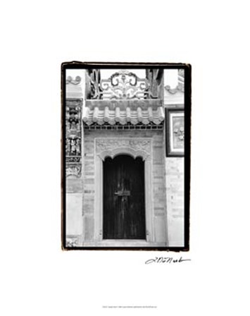 Temple Door by Laura Denardo art print