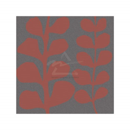 Maidenhair Coral Stem (double) by Denise Duplock art print
