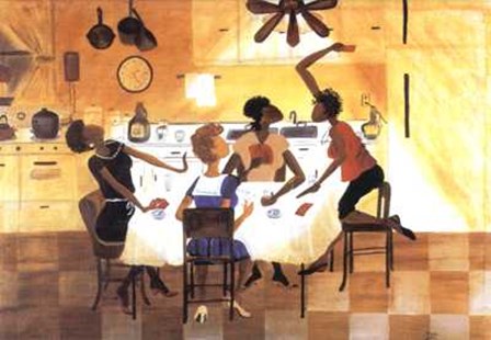 Six No Uptown by Annie Lee art print