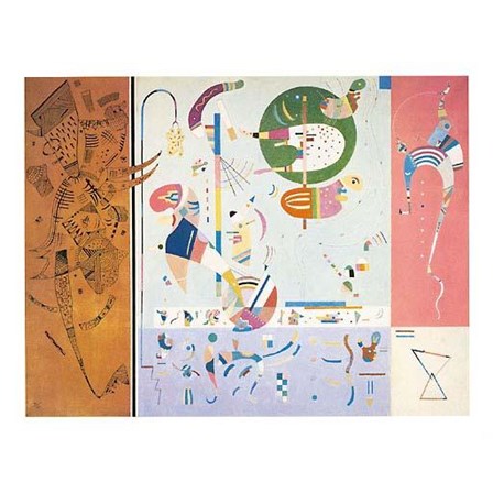 Parties Diverses by Wassily Kandinsky art print