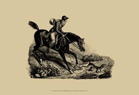 Horse Horsemen I art print