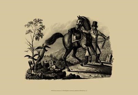 Horse Horsemen II art print