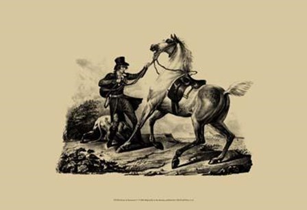 Horse Horsemen V art print