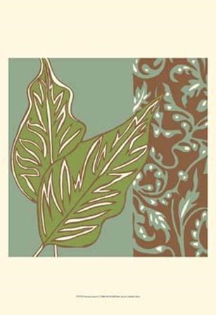 Nouveau Leaves I by Chariklia Zarris art print