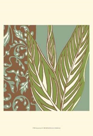 Nouveau Leaves II by Chariklia Zarris art print