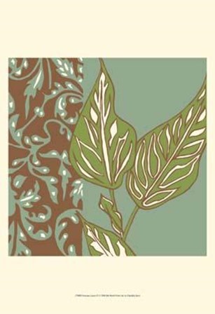Nouveau Leaves IV by Chariklia Zarris art print