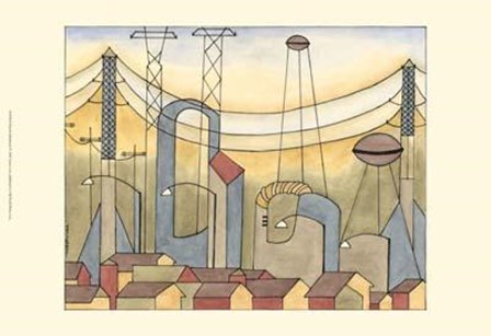 Urban Suburban No1 by Vanna Lam art print