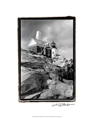 Pemaquid Point Light, Maine II by Laura Denardo art print
