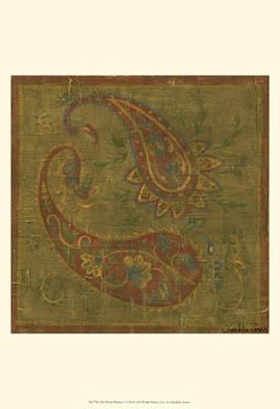 Old World Paisley I by Chariklia Zarris art print