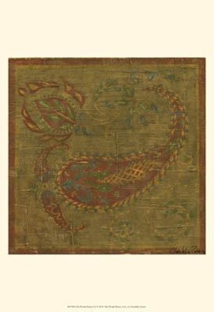 Old World Paisley II by Chariklia Zarris art print