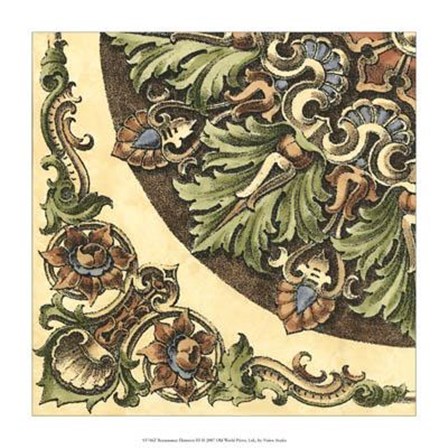 Renaissance Elements III by Vision Studio art print