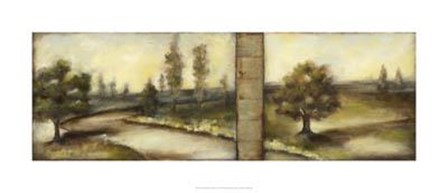 Medium Misty Sunrise I by Jennifer Goldberger art print