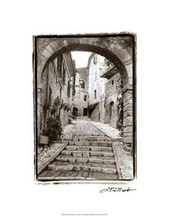 Village Passageway by Laura Denardo art print
