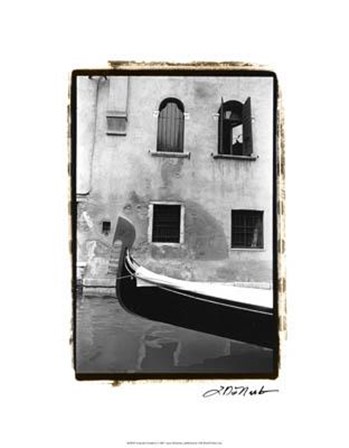 Graceful Gondola by Laura Denardo art print