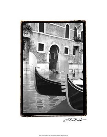 Resting Gondolas by Laura Denardo art print