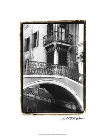 Venetian Bridge by Laura Denardo art print
