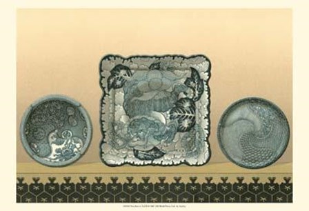 Porcelain In Teal II art print