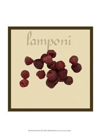 Italian Fruit III art print