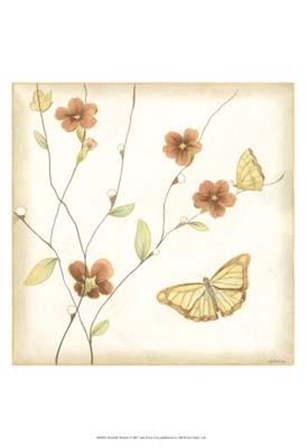 Butterfly Branch by June Erica Vess art print
