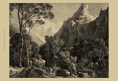 View of Wensley by George Cuitt art print