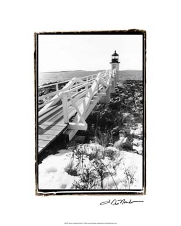 Snow at Marshall Point by Laura Denardo art print