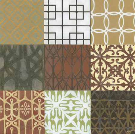 Trellis 9-patch by Norman Wyatt Jr. art print