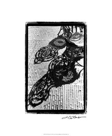 Cafe Shadows I by Laura Denardo art print