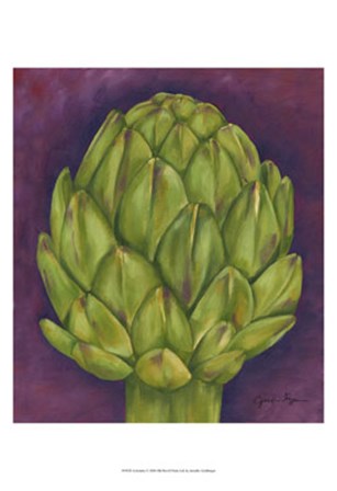 Artichoke by Jennifer Goldberger art print