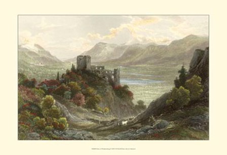 Ruins of Brunnenburg art print