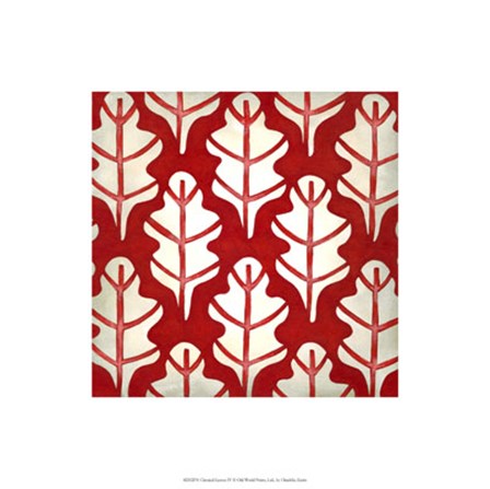 Classical Leaves IV by Chariklia Zarris art print