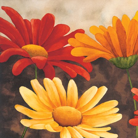 Margherite Variopinte I by Maria Grazia Luffarelli art print