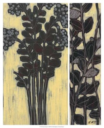 Woodcut Grasses II by Norman Wyatt Jr. art print