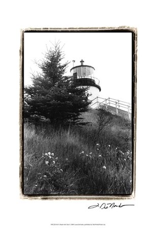 Owl&#39;s Head with Tree by Laura Denardo art print