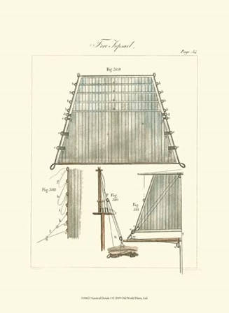 Nautical Details I art print