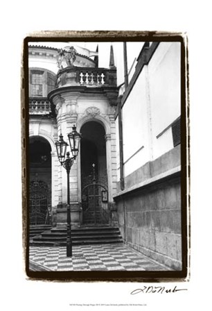 Passing through Prague III by Laura Denardo art print