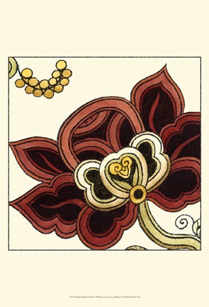 Small Paprika Floral II by June Erica Vess art print