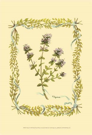 Thyme by Wendy Russell art print
