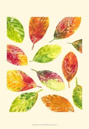 Vibrant Leaves II by Luisa Tosini art print