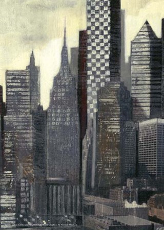 Urban Landscape I by Norman Wyatt Jr. art print