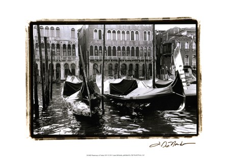 Waterways of Venice XIV by Laura Denardo art print