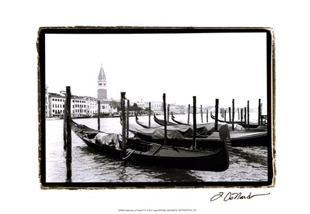 Waterways of Venice XV by Laura Denardo art print