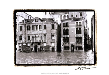 Waterways of Venice XVI by Laura Denardo art print