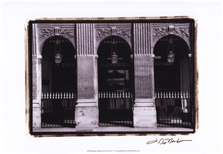 Parisian Archways III by Laura Denardo art print
