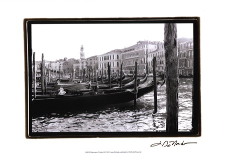 Waterways of Venice IX by Laura Denardo art print