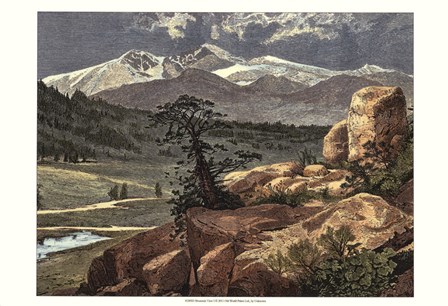 Mountain View I art print