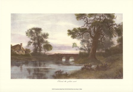 Towards the Golden West by Henry G. Walker art print