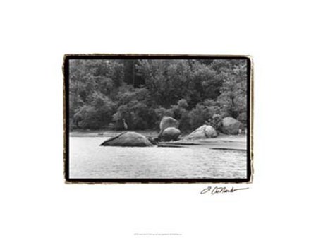 Serene Lake II by Laura Denardo art print
