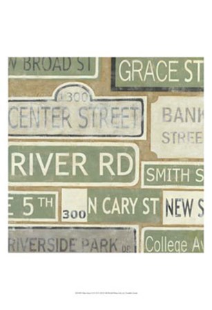 Main Street USA II by Chariklia Zarris art print