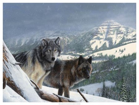 Vantage Point III by Kevin Daniel art print
