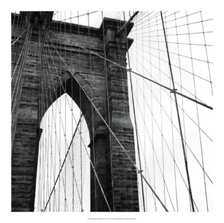 Brooklyn Bridge II by Laura Denardo art print